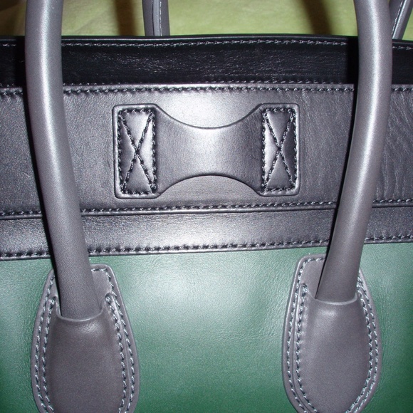 Celine tricolor Mini Luggage Tote w/organizer - Picture 4 of 16